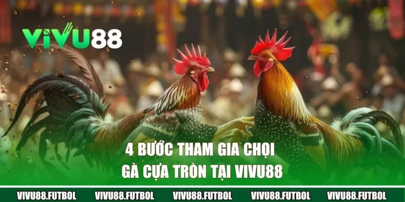 4 bước tham gia chọi gà cựa tròn tại Vivu88 