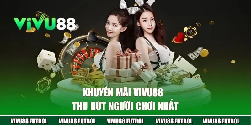 Những ưu đãi VIVU88 nổi bật thu hút người chơi nhất