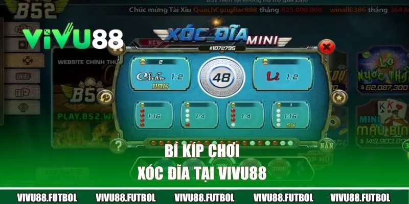 Bí kíp chơi Xóc Đĩa tại Vivu88 