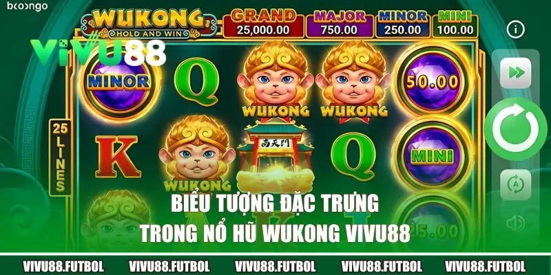 Biểu tượng chính trong slot Wukong